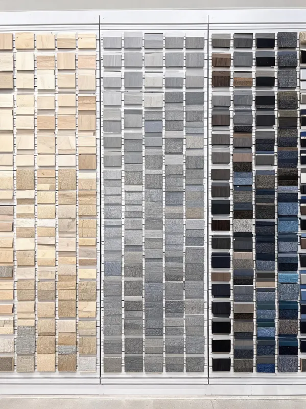 Material library wall