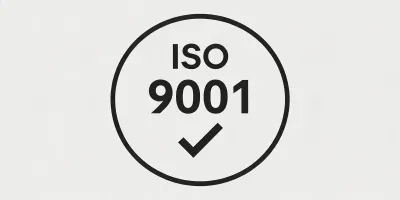 ISO 9001 badge